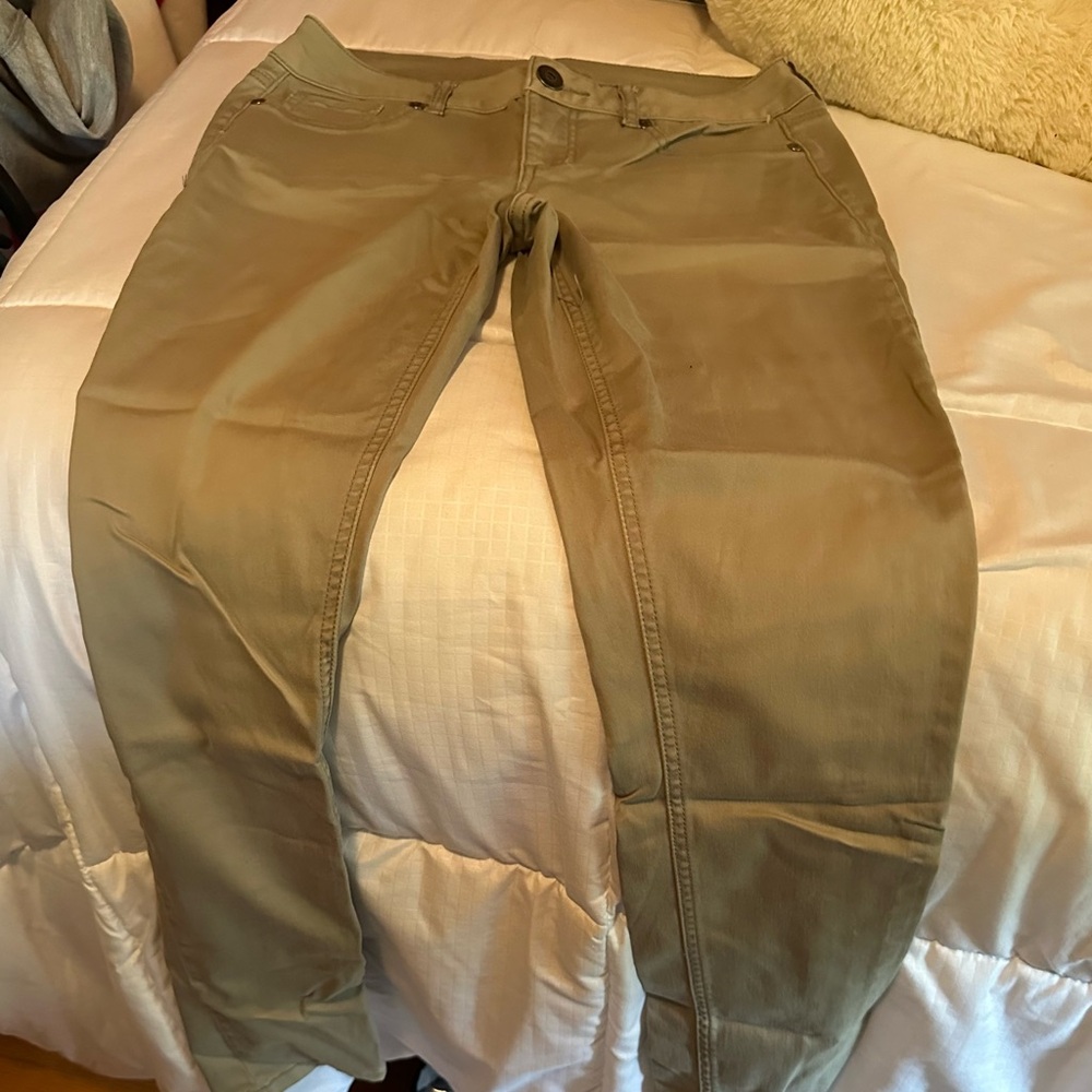 Maurice’s Olive Green Colored Jeans